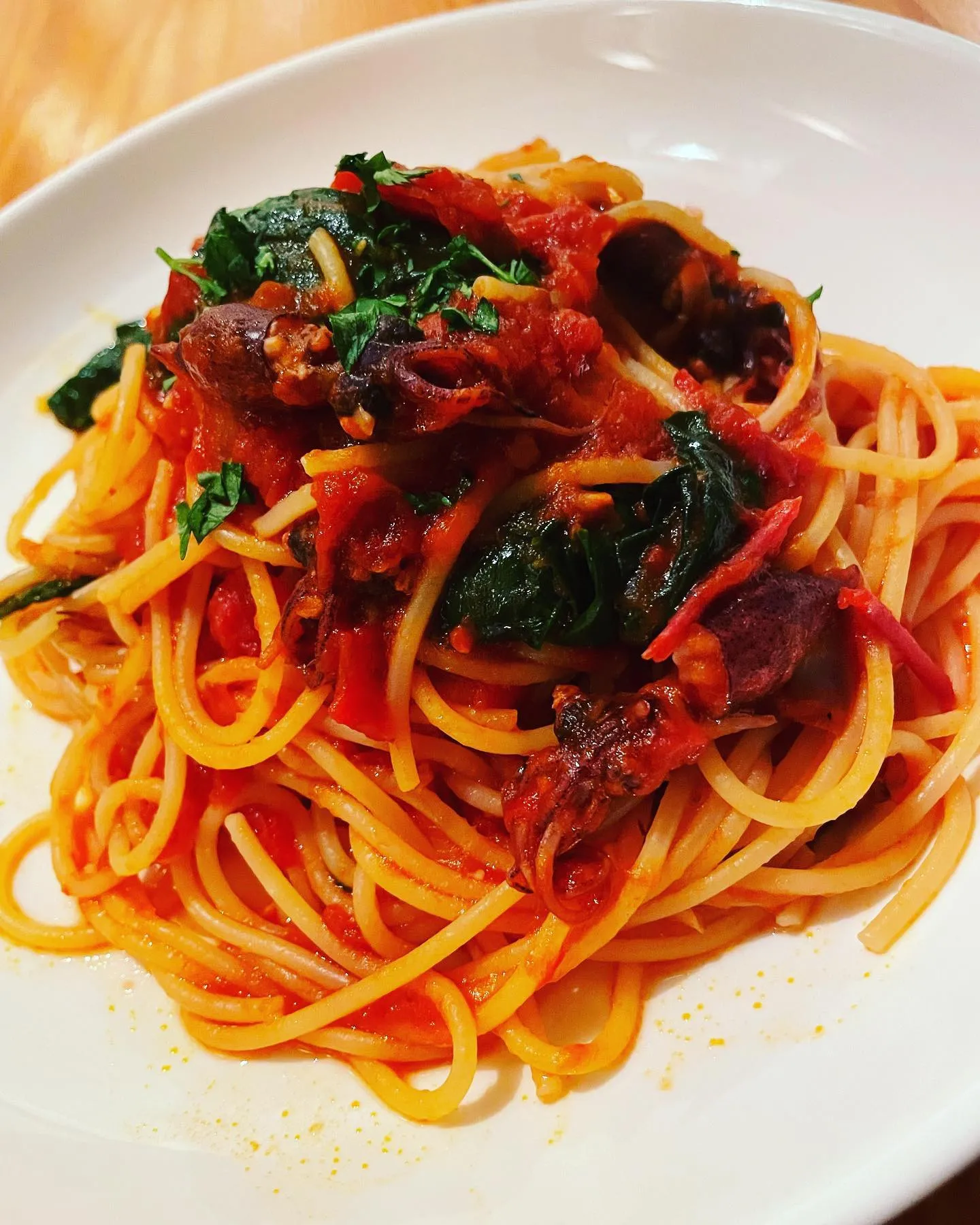 本日のパスタランチ