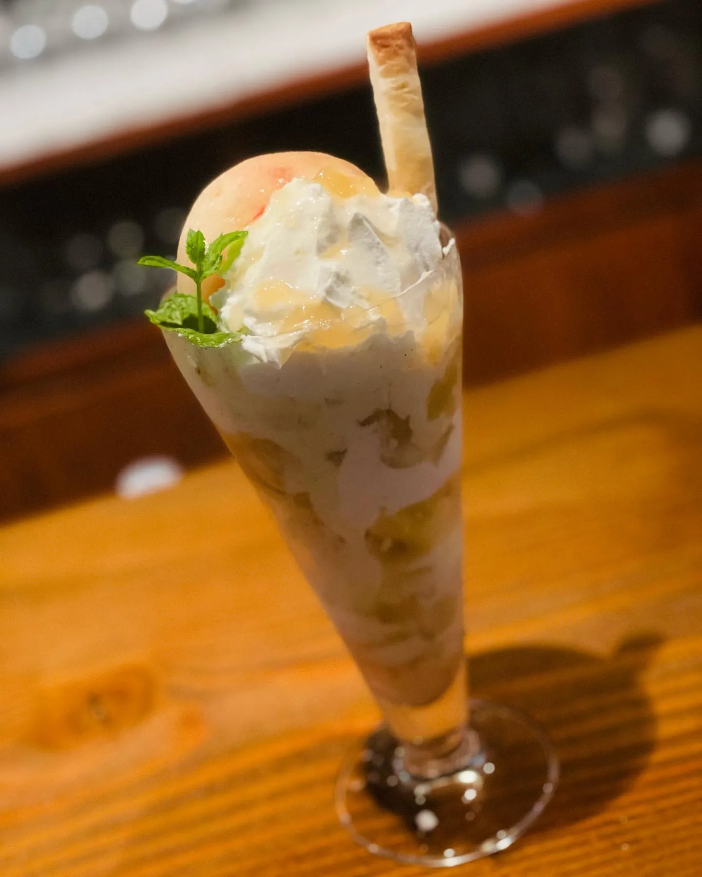 7月からの新作パフェ