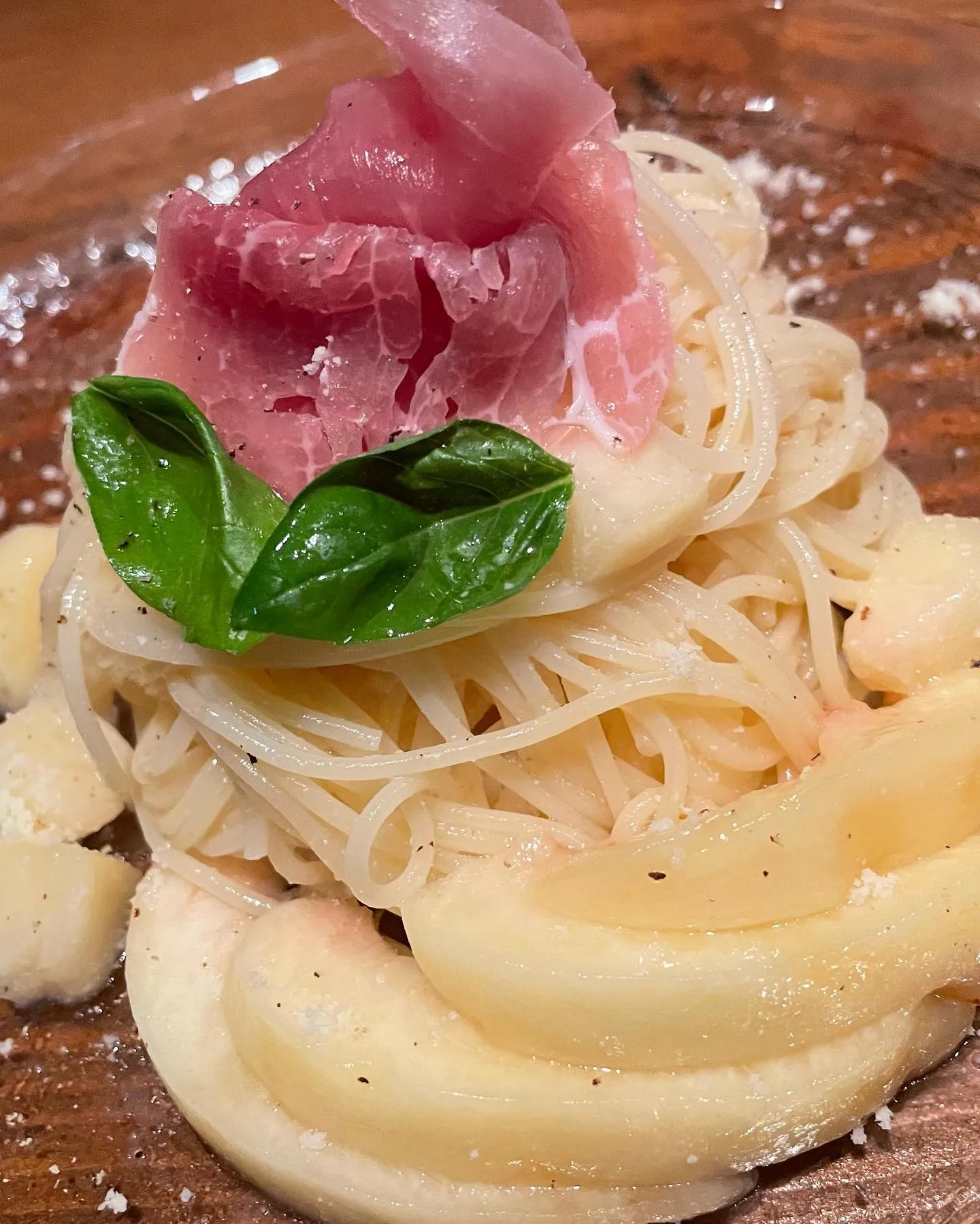 桃を使った料理あります