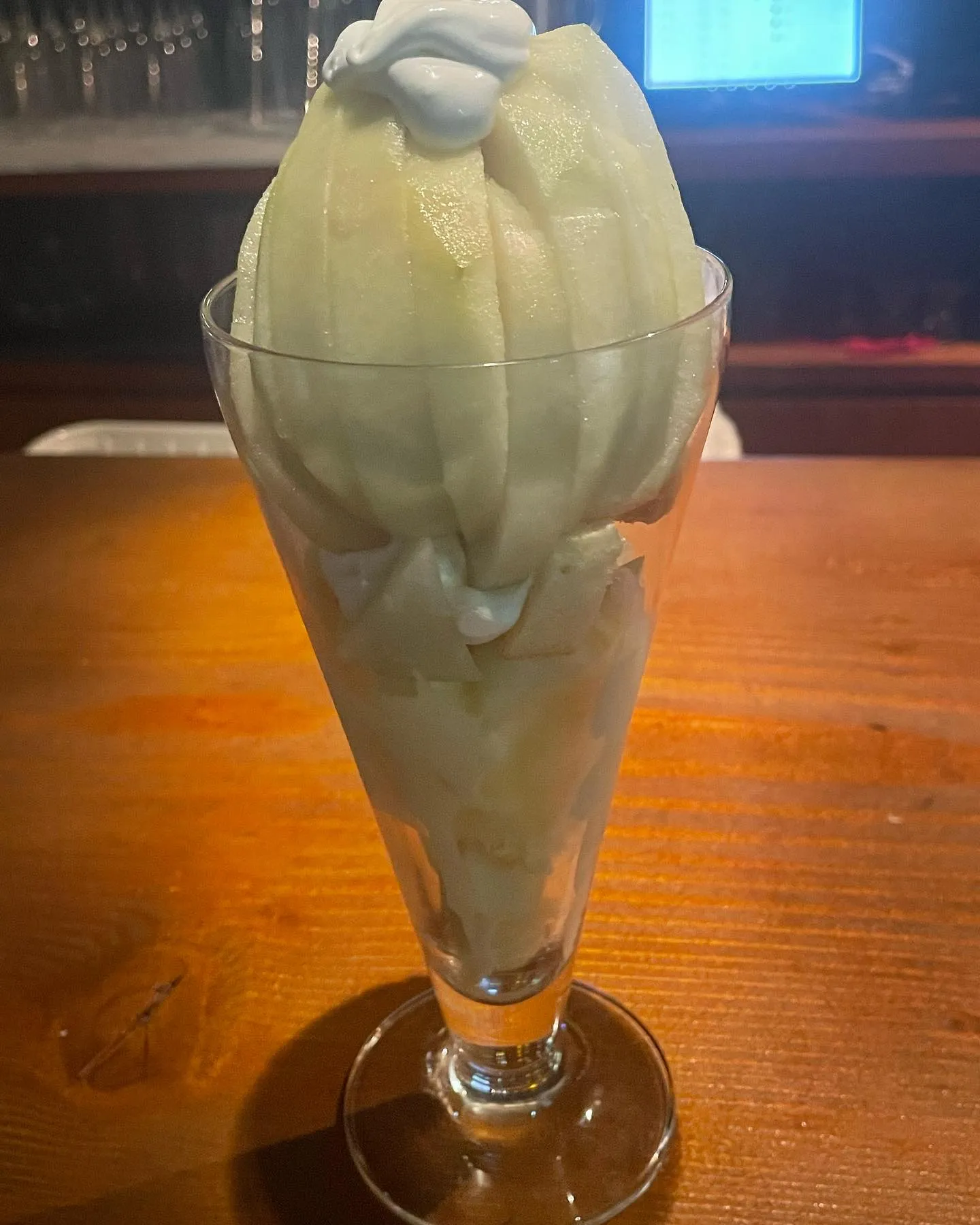 今月のパフェです