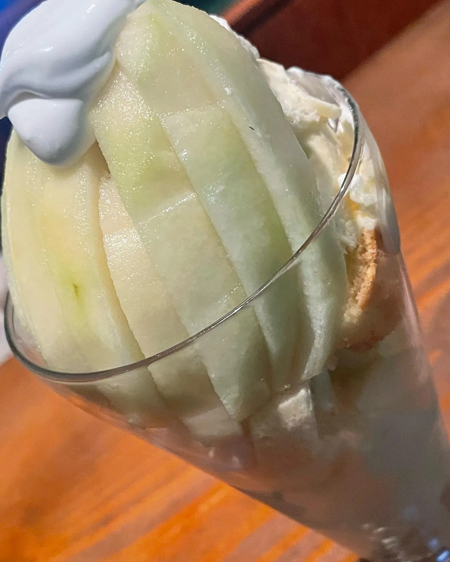 今月のパフェです